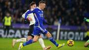 Jamie Vardy shines for Leicester against his childhood team