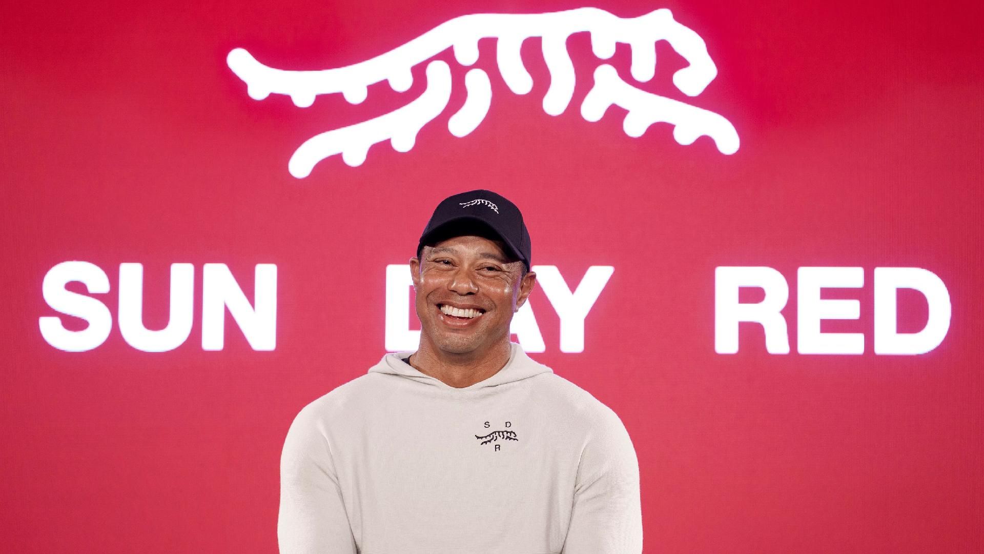 Tiger Woods introduces 'Sun Day Red' apparel collection following separation from Nike