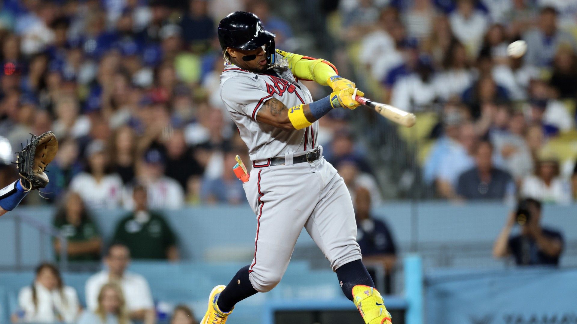 Braves' Ronald Acuna Jr. creates history in close victory against Dodgers, showcasing baseball's top talent