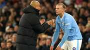 Guardiola advises Haaland to stay calm