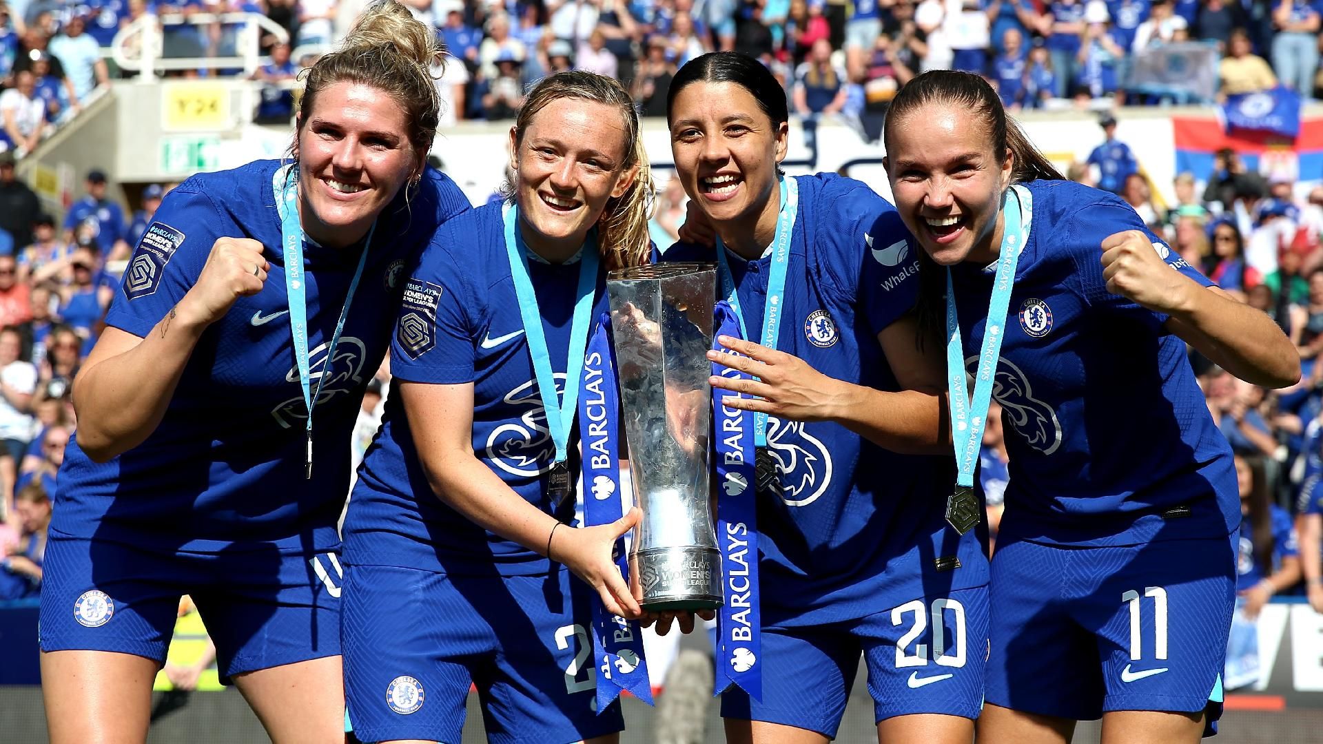 Key numbers ahead of new WSL season - thesportstak