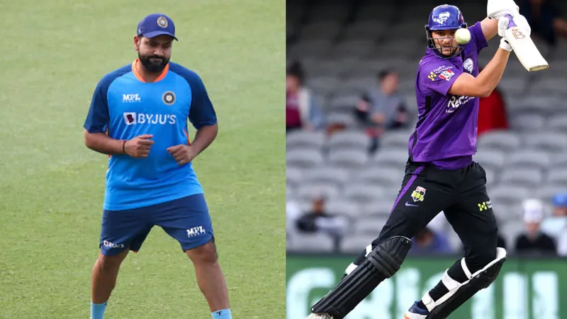 ind vs aus 1st t20i: rohit sharma's mumbai indians teammate makes oz debut, 2 star players missing from india's playing xi ind vs aus 1st t20i: rohit sharma's mumbai indians teammate makes oz debut, 2 star players missing from india's playing xi