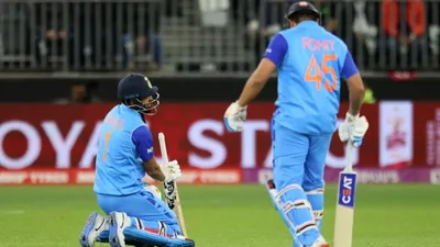 dressing room report: indian middle-order batter kept questioning rohit sharma and kl rahul's slow approach in powerplay
