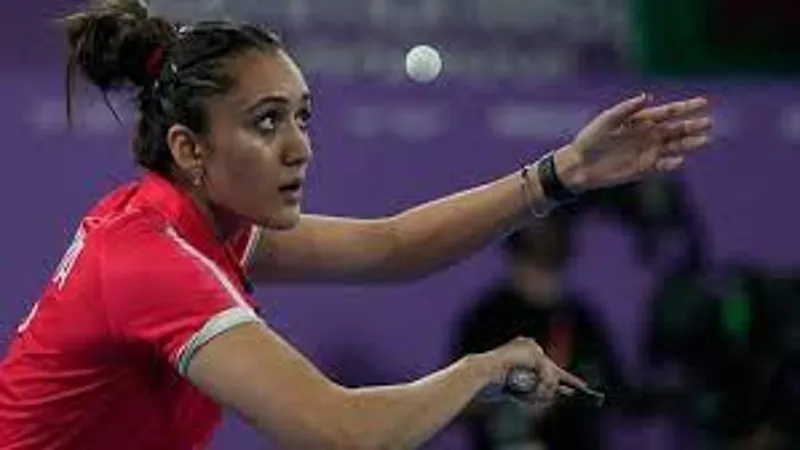 Asian Cup Table Tennis: Manika upsets World No Asian Cup Table Tennis: Manika upsets World No