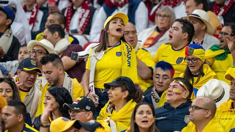 watch: 'we want beer' ecuador fans in unison chant for booze, making it loud and clear 
