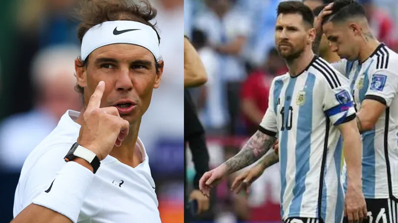‘the world hasn’t changed…’: rafael nadal backs argentina to recover and bounce back from fifa wc opener's upset