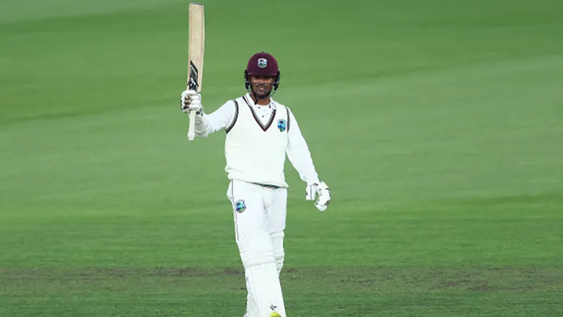 legendary shivanarine chanderpaul's son tagenarine dazzles with century in first appearance for west indies legendary shivanarine chanderpaul's son tagenarine dazzles with century in first appearance for west indies