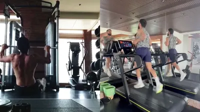 watch: the grind never stops for virat kohli as former india skipper flaunts ripped physique in latest video