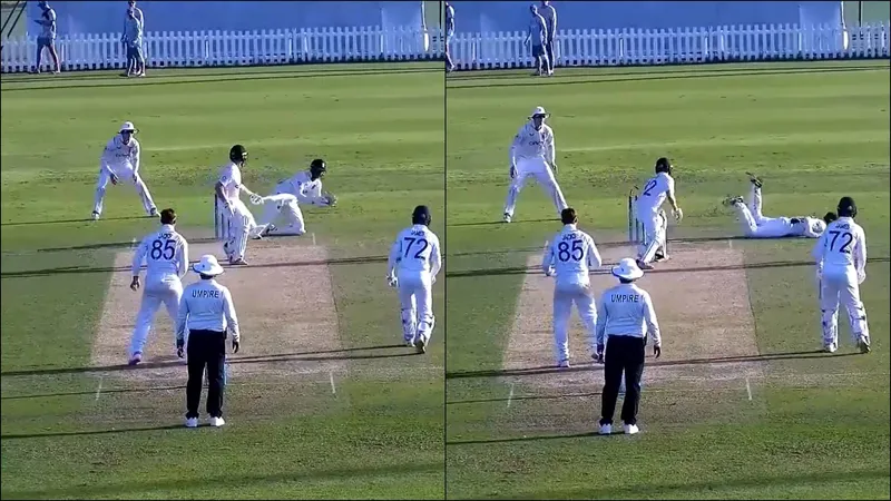 watch: ben foakes emulates ms dhoni to pull off unbelievable stumping, leaves batter clueless