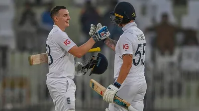 England break nearly 112-year-old Test record; bash Pakistan bowlers to post 506/4 on Day 1 of historic Test