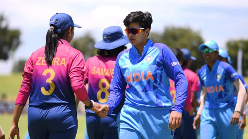 U19 women T20 World Cup: 5 रन आउट, पहली हैट्रिक, भारत का पराक्रम और बांग्लादेश का बवाल, ऐसा रहा वर्ल्ड कप का हाल U19 women T20 World Cup: 5 रन आउट, पहली हैट्रिक, भारत का पराक्रम और बांग्लादेश का बवाल, ऐसा रहा वर्ल्ड कप का हाल