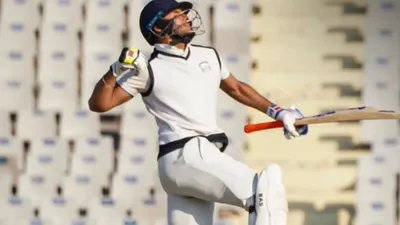 मुंबई इंडियंस ने जिसे 20 लाख में खरीदा, 22 साल के बल्लेबाज ने अब रणजी में मचाया गर्दा, ठोक डाले 214 रन