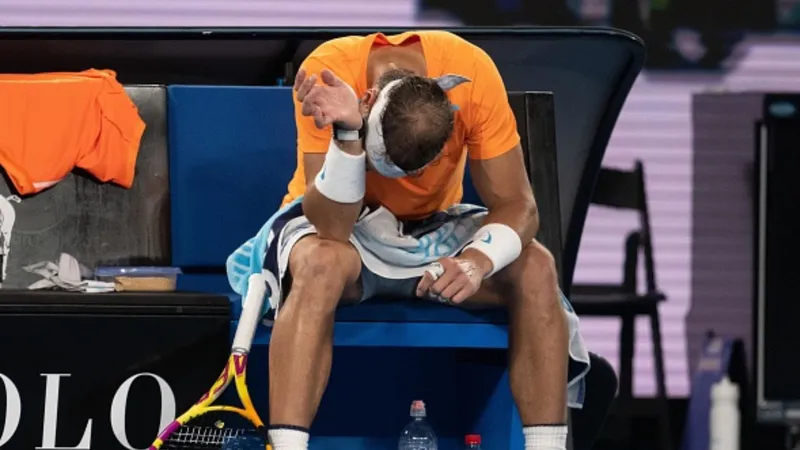 बीच मैच क्यों नडाल का मैच देख रोने लगीं पत्नी, ऑस्ट्रेलियन ओपन में हार के बाद बोले- खत्म हो...video