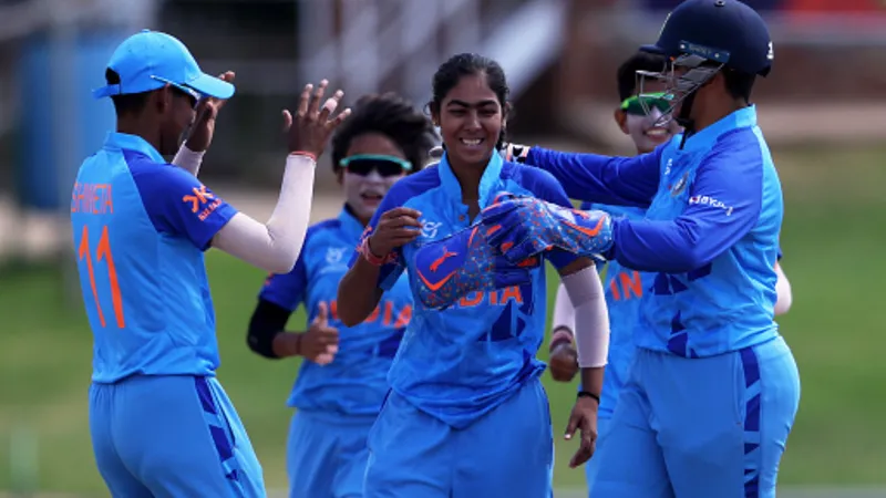 u19women t20 world cup: पार्श्वी चोपड़ा के आगे श्रीलंका का सरेंडर, 59 रन पर ठहरी टीम, भारत ने 44 गेंद में जीता मुकाबला