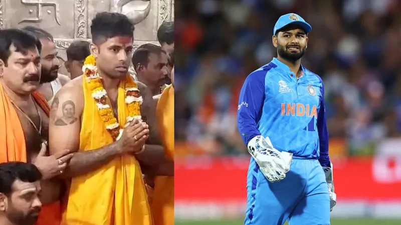 ind vs nz: ऋषभ पंत की अच्छी सेहत के लिए उज्जैन के महाकालेश्वर मंदिर पहुंचे टीम इंडिया के ये तीन खिलाड़ी, कहा- टीम में उसकी...