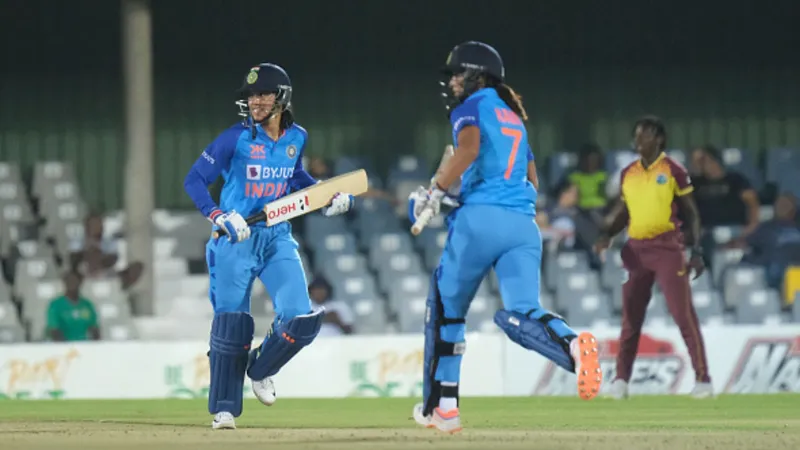 ind-w vs wi-w: स्मृति- हरमनप्रीत की तूफानी साझेदारी से भारत ने वेस्टइंडीज को पीटा, 4 साल बाद महिलाओं ने फिर बना डाला ये खास रिकॉर्ड