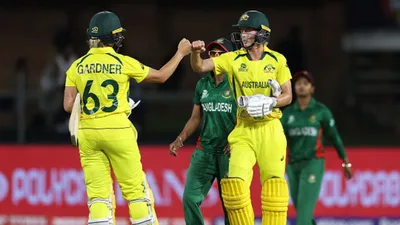 Womens T20 World Cup 2023: दिल्ली की बल्लेबाज की सूझबूझ भरी पारी से जीता ऑस्ट्रेलिया, टूर्नामेंट से बाहर होने की कगार पर बांग्लादेश