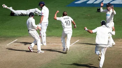 nz vs eng: न्यूजीलैंड ने 1 रन से दूसरा टेस्ट जीत अंग्रेजों का तोड़ा घमंड, 30 साल बाद दूसरी बार हुआ ऐसा, बिखर गया बैजबॉल