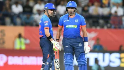 LLC: गौतम गंभीर की कप्तानी पारी पर ब्रेट ली ने पानी फेरा, आखिरी ओवर में 8 रन नहीं बना सके इंडिया महाराजा