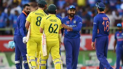 ind vs aus: 10 विकेट की हार और भारत पर लगा सबसे बड़ा दाग, कंगारुओं ने रोका टीम इंडिया की लगातार odi जीत का रथ