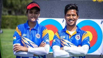 Archery World Cup : भारत की कंपाउंड मिक्स्ड टीम का धमाल, ज्योति-ओजस की जोड़ी ने जीता गोल्ड मेडल