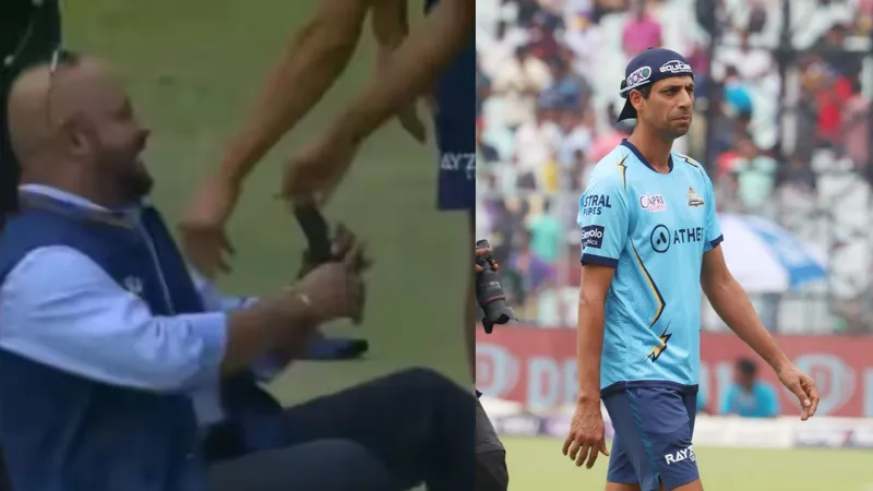 आशीष नेहरा ने मुरली कार्तिक के मारा घुटना, जमीन पर गिर पड़ा पूर्व स्पिनर, मैच से पहले का video वायरल