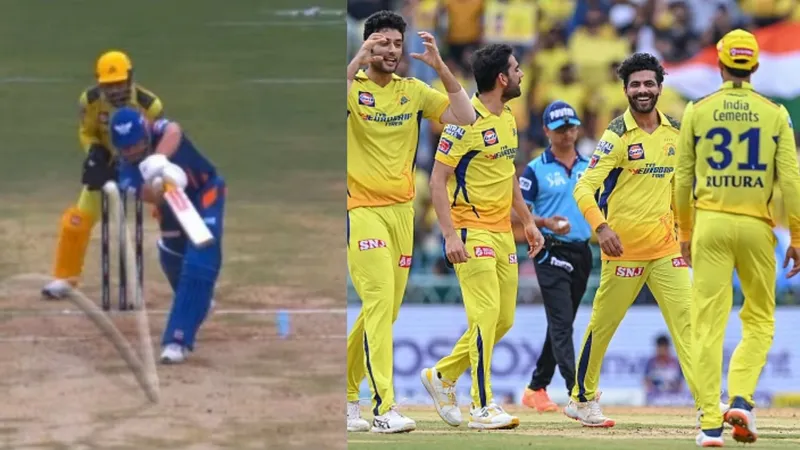 ipl 2023: जडेजा की चमत्कारी गेंद पर लखनऊ का धाकड़ बल्लेबाज हुआ क्लीन बोल्ड, पिच छोड़ने को नहीं हुआ राजी, video ipl 2023: जडेजा की चमत्कारी गेंद पर लखनऊ का धाकड़ बल्लेबाज हुआ क्लीन बोल्ड, पिच छोड़ने को नहीं हुआ राजी, video