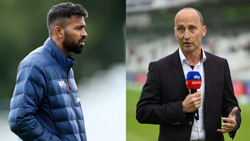 ‘Where is Hardik Pandya?’: Nasser Hussain slams Team India for not keeping quality seam-bowling all-rounder in rank for WTC final