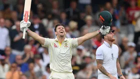 mitchell marsh : 1389 दिन बाद टेस्ट क्रिकेट में की वापसी, शतक जड़कर रचा इतिहास, रिकी पोंटिंग के रिकॉर्ड को किया ध्वस्त 