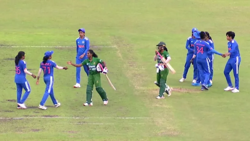 Bangladesh women earn first win over India at home as batting collapse sees Harmanpreet Kaur's side lose dead rubber