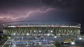 Narendra Modi Stadium Weather Yesterday - India 2023