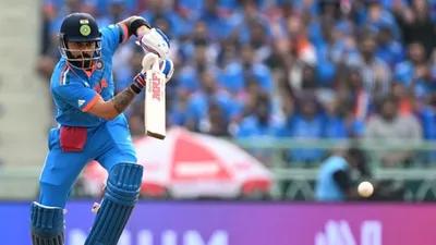 Virat Kohli Duck: विराट कोहली इंग्लैंड की साजिश में फंसे, 9 गेंद में बिना खाता खोले आउट, वर्ल्ड कप इतिहास में पहली बार नाम हुआ जीरो - Virat Kohli Duck: विराट कोहली 9 गेंद में बिना खाता खोले आउट, वर्ल्ड कप इतिहास में पहली बार नाम हुआ जीरो