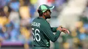 Pakistan skipper Babar Azam in this frame. (Getty)