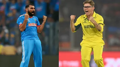 IND vs AUS: मोहम्मद शमी और एडम जैंपा के बीच विकेटों की रेस का ‘फाइनल’, जानिए कौन कितना आगे?  - IND vs AUS: मोहम्मद शमी और एडम जैंपा के बीच विकेटों की रेस का ‘फाइनल’, जानिए कौन कितना आगे? 