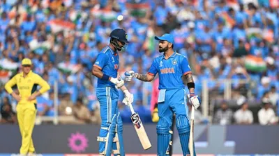 World Cup Final में चौके-छक्का लगाना भूली टीम इंडिया, 30 ओवर में आई केवल दो बाउंड्री, बनाया घटिया रिकॉर्ड - World Cup Final में चौके-छक्का लगाना भूली टीम इंडिया, 30 ओवर में आई केवल दो बाउंड्री, बनाया घटिया रिकॉर्ड