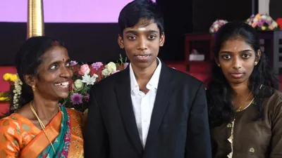 Vaishali and Praggnanandhaa, first brother-sister duo to become