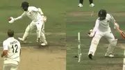 Bangladesh batter Mushfiqur Rahim obstructs the field during the 2nd Test vs New Zealand.