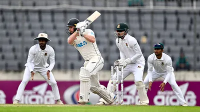 Glenn Phillips rescues New Zealand from 97/7 with 72-ball 87, becomes 3rd Kiwi batter to achieve this feat on Bangladesh soil