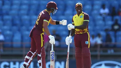 WI vs ENG: King, Powell combine for 10 sixes as West Indies beat England by 10 runs, extend series lead to 2-0