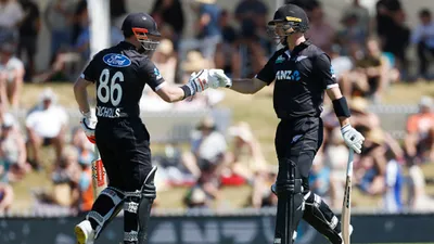 Nicholls, Young's batting blitzes dampen Sarkar's record-breaking knock as NZ rock BAN in 2nd ODI to clinch series