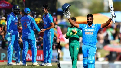 IND vs SA : संजू सैमसन के शतक और अर्शदीप के कहर से साउथ अफ्रीका में ODI सीरीज जीती टीम इंडिया, केएल राहुल ने क्लीन स्वीप का लिया बदला  - IND vs SA : संजू के शतक और अर्शदीप के कहर से साउथ अफ्रीका में ODI सीरीज जीती टीम इंडिया, केएल राहुल ने लिया बदला 