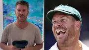 Australia's batting maestro David Warner in this frame.