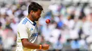 India's Mukesh Kumar prepares to deliver a ball. (Getty Images)