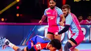 Jaipur Pink Panthers defeated Haryana Steelers.