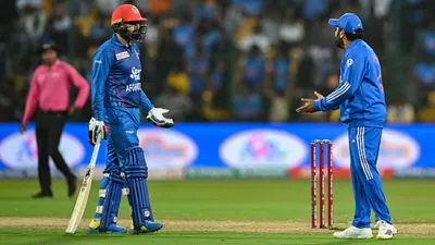 IND vs AFG: रोहित शर्मा और मोहम्‍मद नबी लाइव मैच में भिड़े, ग़ुस्से से बरस पड़े भारतीय कप्तान, पूरा मामला - Ind vs Afg: Rohit sharma और mohammad nabi लाइव मैच में भिड़े, गुस्से से बरस पड़े भारतीय कप्तान, पूरा मामला