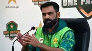 Pakistan's director of cricket Mohammad Hafeez.