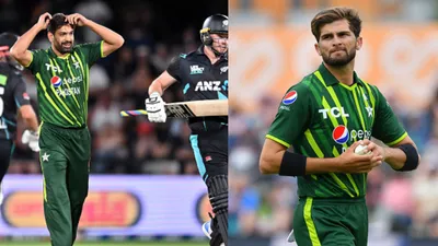 NZ vs PAK : न्यूजीलैंड में पाकिस्तान की घटिया गेंदबाजी से हुई फजीहत, जमकर पिटे T20 स्पेशलिस्ट शाहीन और हारिस, अब जुड़ा ये खराब रिकॉर्ड - Pakistan Bowlers Worst Record against new zealand gave 803 runs in 4 t20i match record nz vs pak