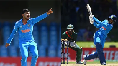 U-19 World Cup : आदर्श के 76 रन और सौमी पांडेय की कहर गेंदबाजी से जीती टीम इंडिया, बांग्लादेश को 84 रन से हराकर एशिया कप का लिया बदला   - Under-19 World Cup में Team India ने Bangladesh को 84 रन से हराया, Asia Cup 2023 की हार का लिया बदला  