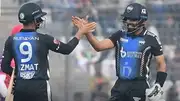 Babar Azam congratulates Azmatullah Omarzai after Rangpur Riders beat Sylhet Strikers (Screengrab: X)