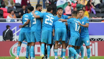भारतीय फुटबॉल टीम सीरिया से हारकर AFC Asian Cup से बाहर, लगातार तीसरे मैच में मिली शिकस्त - Indian Football Team AFC Asian Cup से बाहर, Syria से लगातार तीसरे मैच में मिली शिकस्त